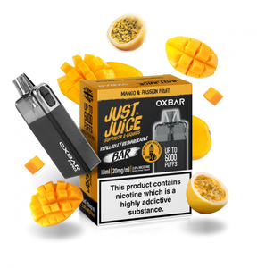 Oxbar Refillable Bar X Just Juice 10ml Salt Disposable Kit